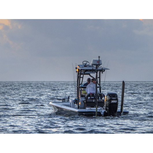 Aluminium Power Tower 150 mm Scanstrut| Accessoire & capteur Combiné & Ecran multifonction de bateau | sur T-top