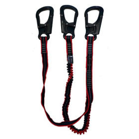 Longe ADV Ocean Safety 3 mousquetons aluminium | Longe, harnais & ligne de vie