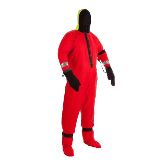 Combinaison de survie MK8 Ocean Safety SOLAS | Protection individuelle pour armement hauturier | Vue de côté
