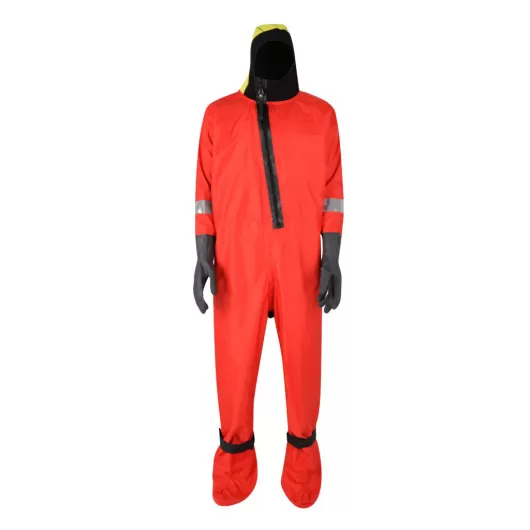 Combinaison de survie MK8 Ocean Safety SOLAS | Protection individuelle pour armement hauturier | Vue de face