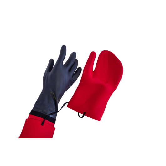 Combinaison de survie Ocean Safety isolante SOLAS | Protection individuelle pour armement hauturier | Gants + moufles