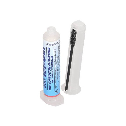 Seringue 28 Gr Tef-Gel | Dégrippant & graisse accastillage de bateau ou équipement véhicule aménagé | Seringue pratique