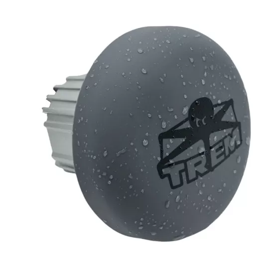 Capot de radio Trem T-Sound ronde | Protection en PVC pour radio 12 V de bateau ou véhicule aménagé