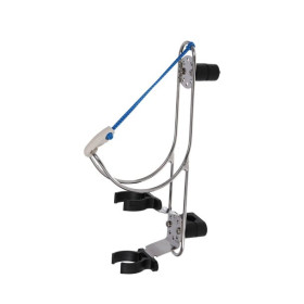 Support inox Ocean Safety pour bouée FAC et feu à retournement | Accessoire de sécurité