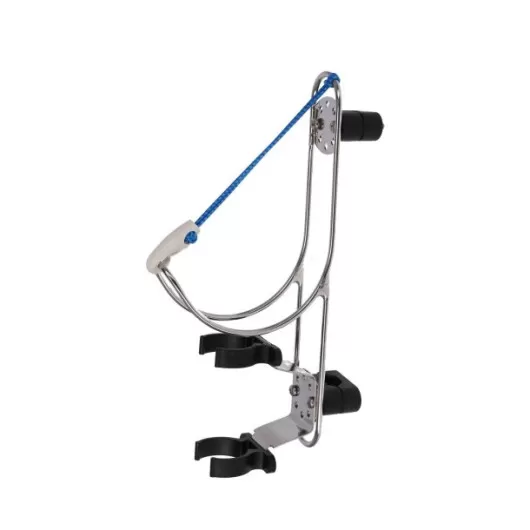 Support inox Ocean Safety pour bouée FAC et feu à retournement | Accessoire de sécurité