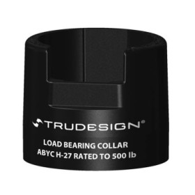 Collier de renfort noir Trudesign | Passe-coque, évent & passe-cloison pour bateau à voile ou moteur | vu face