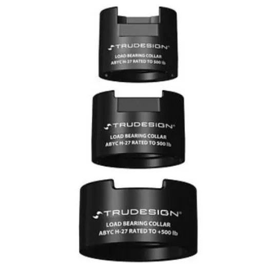 Collier de renfort noir Trudesign | Passe-coque, évent & passe-cloison pour bateau à voile ou moteur | gamme