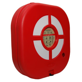 CAN-SB Coffre avec couvercle pour bouée couronne Coffre avec couvercle Can-SB pour bouée couronne de 610 à 750 mm | Équipement de sécurité pour plan d'eau et bord de mer