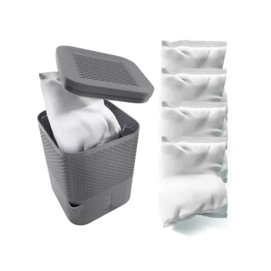 Set de 4 recharges pour déhumidificateur Carbest Air one - Accessoire pour van, fourgon, camping-car et bateau