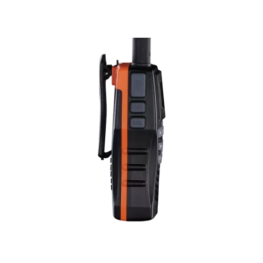 VHF Portable Cobra Marine MRHH150 | VHF usage plaisance et loisirs | Vue de côté