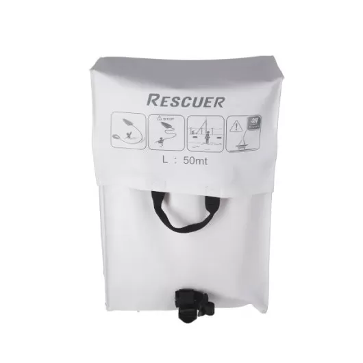 Rescuer system Ocean Safety dispositif de largage | Ceinture et cordage flottant | Vue arrière