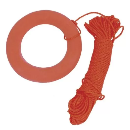Ligne de jet Ocean Safety de 30m avec anneau flottant | Cordage flottant