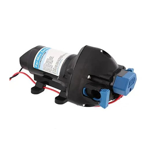 Groupe d'eau Par-Max 2 12V 7,6 L/min 2,4 bar Jabsco | Groupe d'eau & pompe de bateau et camping car avec pressostat