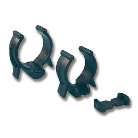 Paire de clips plastique Trem pour gaffe de 17 à 45 mm | Crochet de fixation plastique