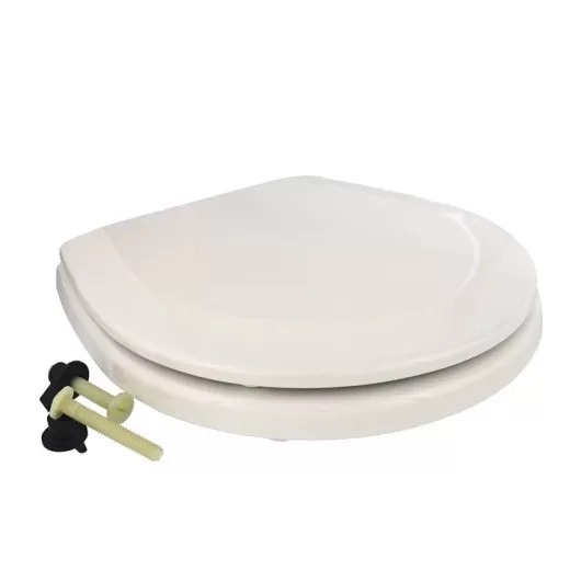 Abattant WC compact petit modèle Jabsco | Accessoire WC pour bateau de croisière | H2R Equipements | ensemble livraison