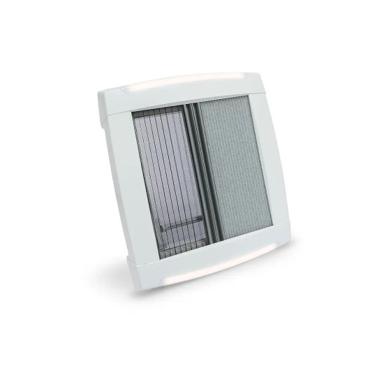 Lanterneau MPK Vision Star M Pro LED 40x40 cm | Pour camping-car, van & fourgon aménagé | moustiquaire et occultant