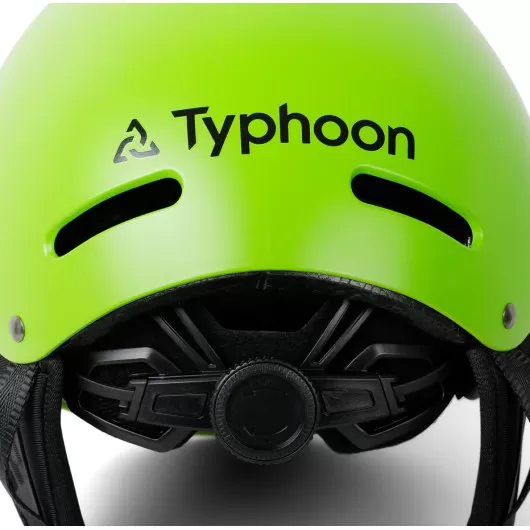 Casque Performance nautique jaune Typhoon | Accessoire & protection de sports et activités nautiques | molette réglage