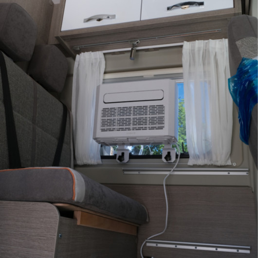 Brunner Polaris Twinair 3 - Climatiseur split mobile 230 V pour fourgon, camping-car et caravane