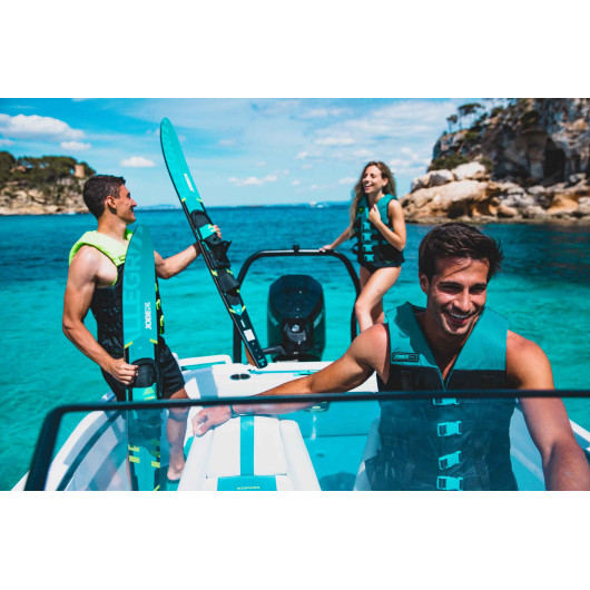 Skis Nautiques Allegre 67" Combo bleu | Combo ski nautique sport de glisse | vacances