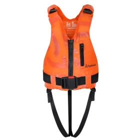 Gilet Hudson 50N orange Typhoon | Brassière & gilet mousse pour sport nautique canoë-kayak paddle | léger et résistant