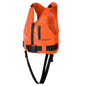 Gilet Hudson 50N orange Typhoon | Brassière & gilet mousse pour sport nautique canoë-kayak paddle | léger et résistant