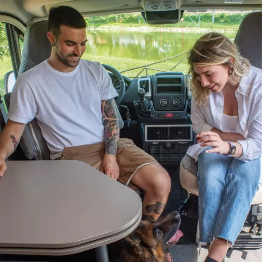 TELECO Ultra comfort 6000 - Climatisateur réversible 230 V pour fourgon aménagé Ducato X250 / X290