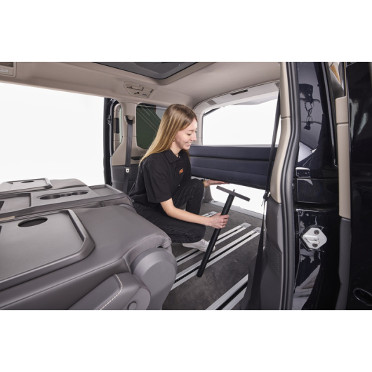 Jeu de béquilles pour support kit couchage Wallaby II Froli | Matelas pliable pour van VW Multivan | Installation facile