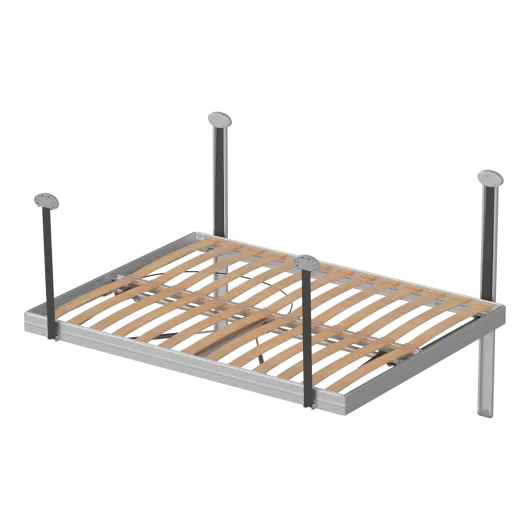 Lit relevable manuel Manila de Lippert | Couchage pour van aménagé, fourgon aménagé et camping-car