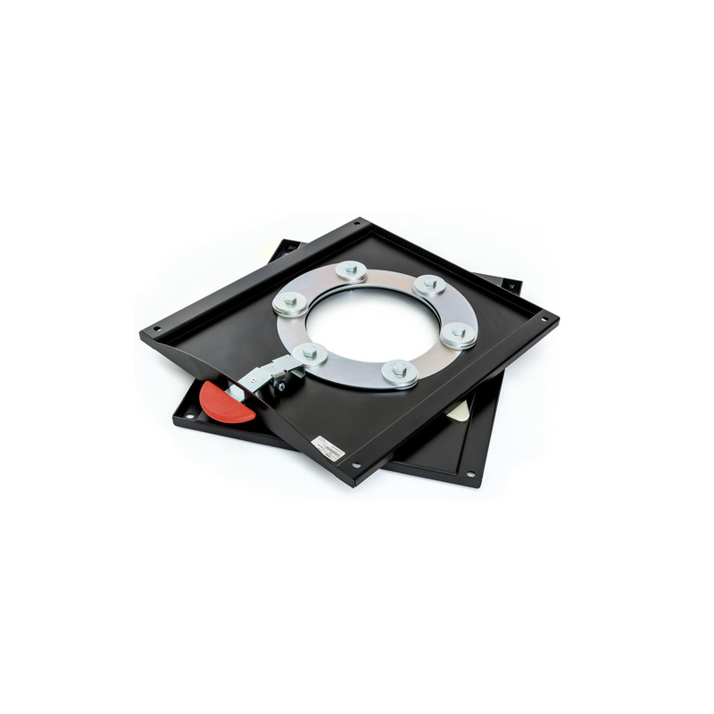 Base Pivotante 360° Pour Siège – Acier 3 Mm, Charge 130 Kg, Pour Camping-car, Fourgon, Bateau Et Utilitaire