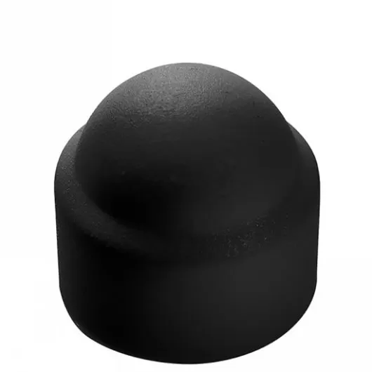 Cache écrou nylon Marinox noir pour bateau ou camping-car | Visserie marine nylon