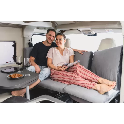 Canapé pour fourgon aménagé et camping-car Drive Dressy | Fauteuils pour salon de van aménagé | Mousses confortables