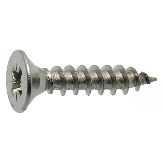 Vis inox A4 pour bois Marinox tête fraisé 4 mm pour bateau ou camping-car | Visserie marine acier inoxydable