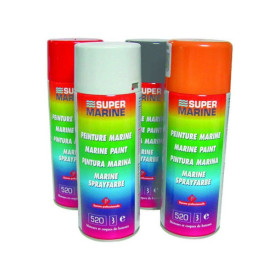 Peinture aérosol pour moteur Baudoin Super Marine | Laque & peinture pour bateau moteur ou à voile | bleu plaisance