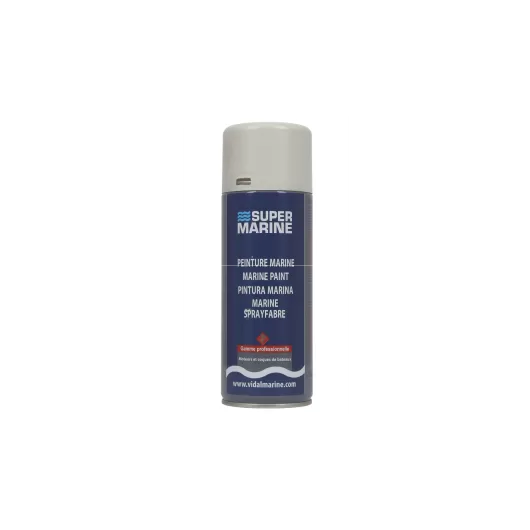 Peinture aérosol pour moteur Cummins Super Marine | Laque & peinture pour bateau à voile pêche croisière | blanc cassé pêche