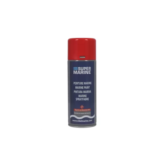 Peinture aérosol pour moteur Iveco rouge Super Marine | Laque & peinture pour moteur de bateau | Spray