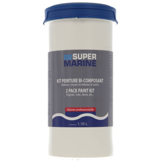 Kit peinture Volvo vert 1,1 L Super Marine | Laque & peinture pour moteur de bateau moteur ou voile | Diluant