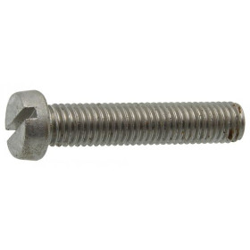 Vis inox A4 Marinox tête cylindrique fendue 5 mm pour bateau ou camping-car | Visserie marine acier inoxydable