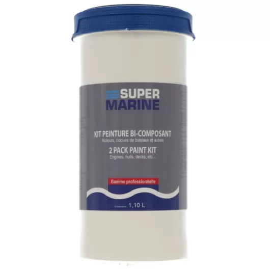 SUPER MARINE Kit peinture Mercury noir 1.1L