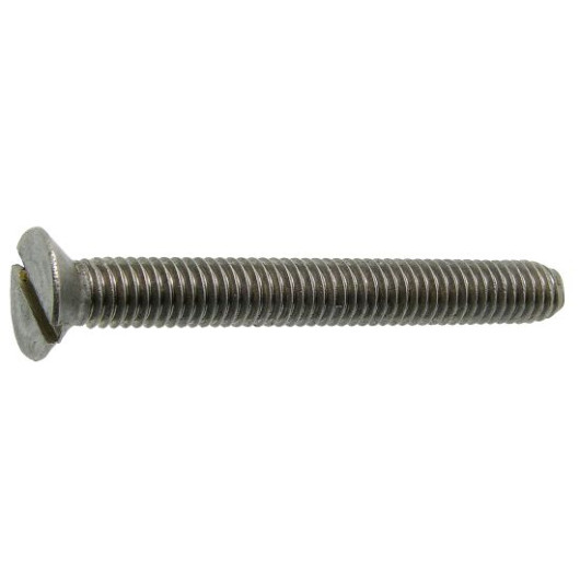 Vis inox A4 Marinox tête fraisée fendue 8 mm pour bateau ou camping-car | Visserie marine acier inoxydable