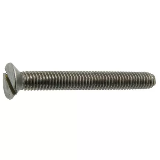 Vis inox A4 Marinox tête fraisée fendue 3 mm pour bateau ou camping-car | Visserie marine acier inoxydable