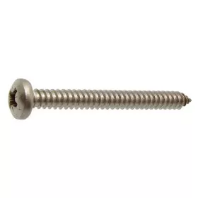 MARINOX Vis tôle inox A4 T.C Pozi | ø 3,5 mm Vis inox A4 pour tôle Marinox tête cylindrique pozi 3,5 mm | Visserie marine acier inoxydable