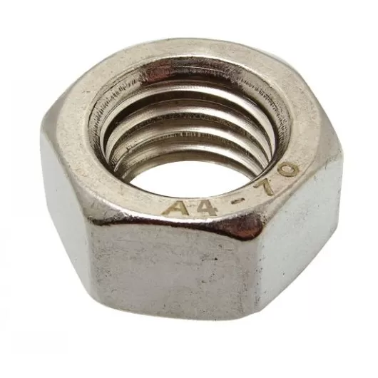 Vis inox A4 Marinox tête fraisé fendue 12 mm pour bateau ou camping-car | Visserie marine acier inoxydable | Écrou