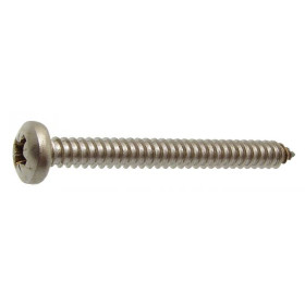 Vis inox A4 pour tôle Marinox tête cylindrique pozi 4,2 mm | Visserie marine acier inoxydable