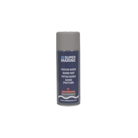 Aérosol apprêt gris Super Marine | Primaire & sous-couche peinture pour bateau à voile ou moteur | préparation peinture