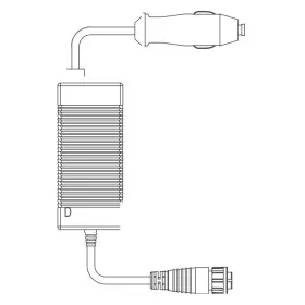 Chargeur 12 V EPROPULSION pour moteur eLite | Accessoire de charge de moteur électrique | Schéma