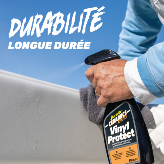 Spray céramique métal Star Brite | Polish, cire, lustrant & wax | protection métaux bateaux ou van | efficacité durable