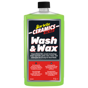 Céramique Wash & Wax Star Brite | Polish, cire, lustrant & wax bateau ou carrosserie de camping car | 1 litre