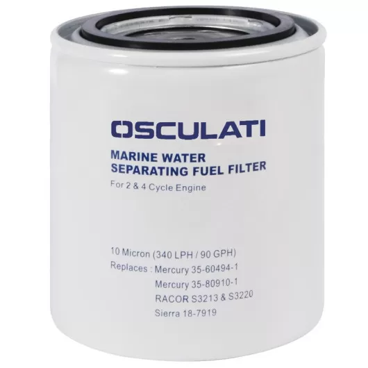 Filtre à essence Osculati | filtre cartouche pour moteur in-bord de bateau HONDA, MERCURY et SUZUKI