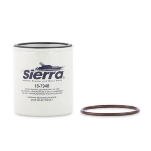 Filtre à essence Sierra SIE18-7948 | filtre carburant pour moteur in-bord de bateau