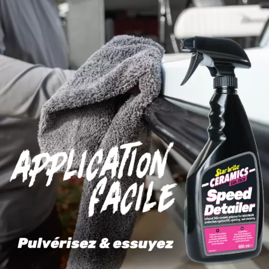 Céramique speed detailer Star Brite | Polish, cire, lustrant & wax | entretien bateau ou camping-car | résultat immédiat